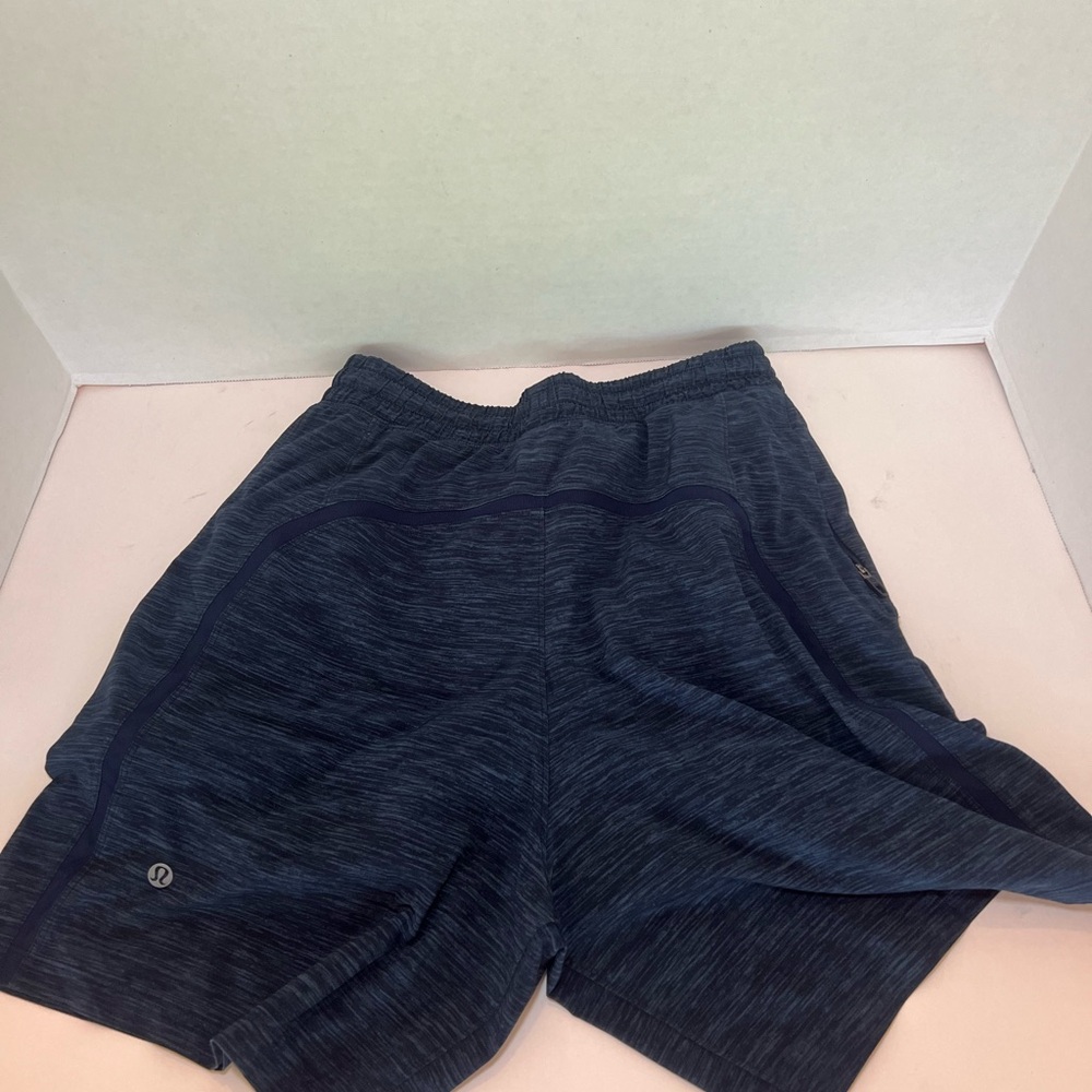 lululemon athletica Men's Dark Blue Athletic Shorts